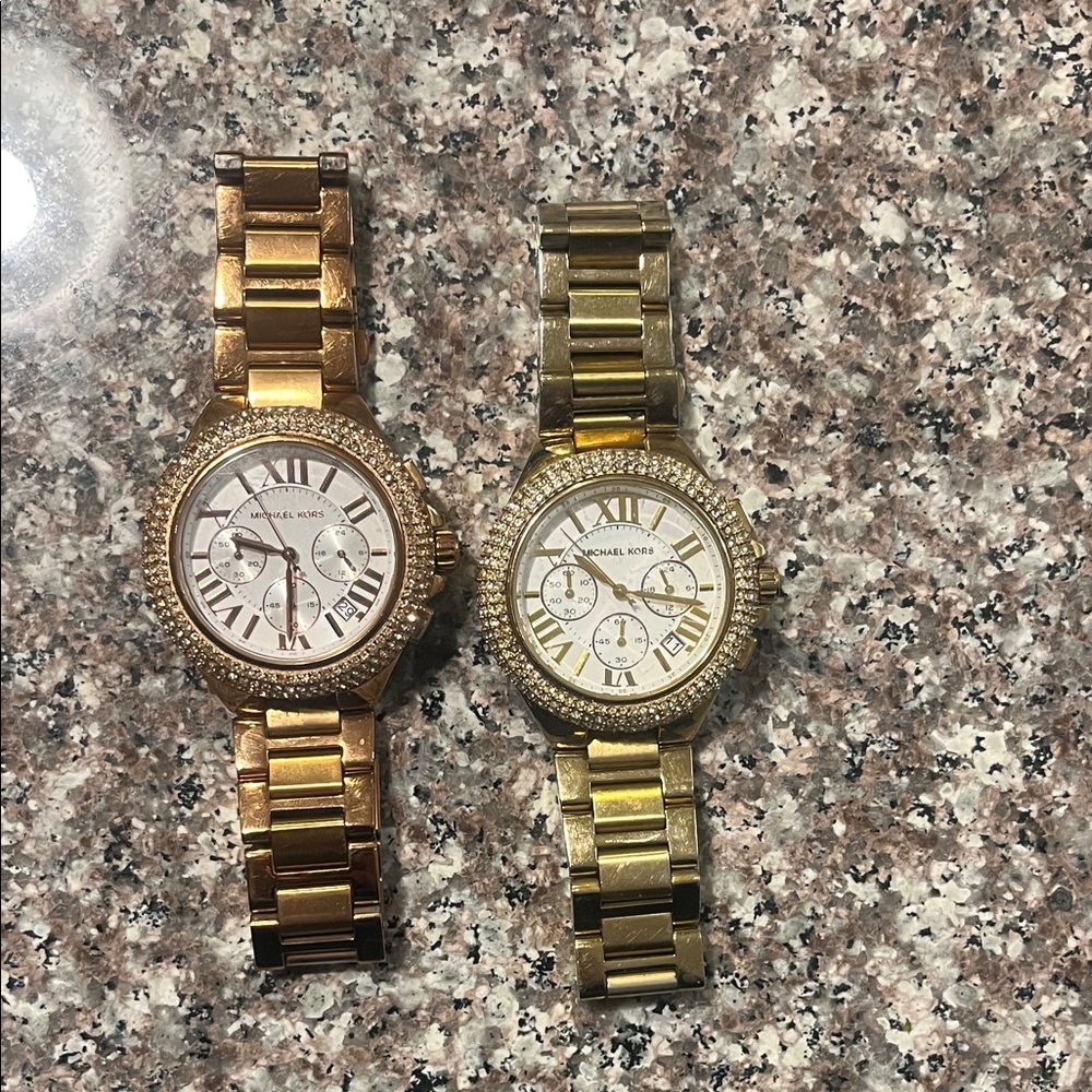 Michael Kors Gold and Silver Tone Watches
